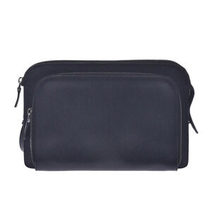 PRADA Black Saffiano Clutch Bag